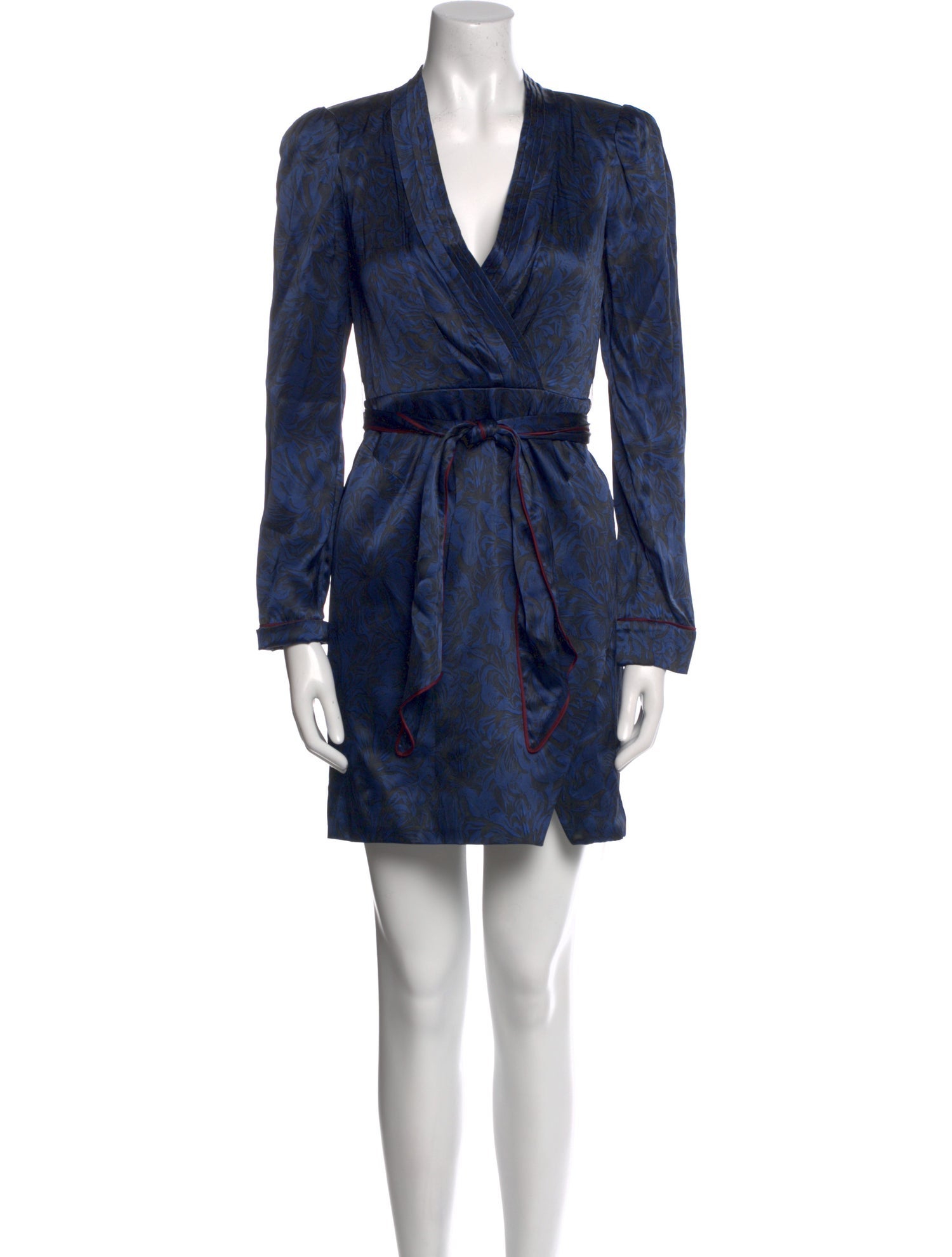 Saloni Silk Mini Dress