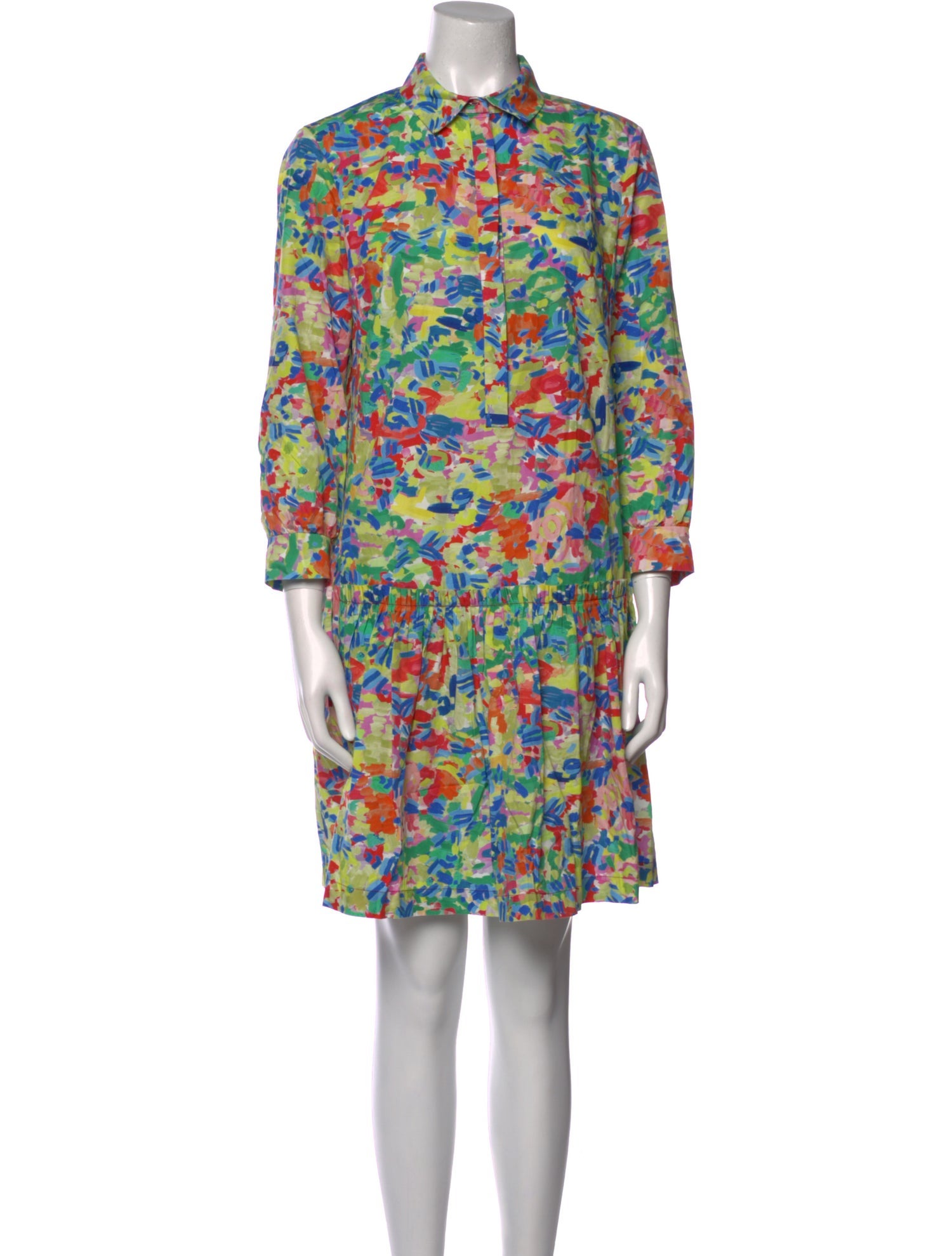 Saloni Printed Mini Dress