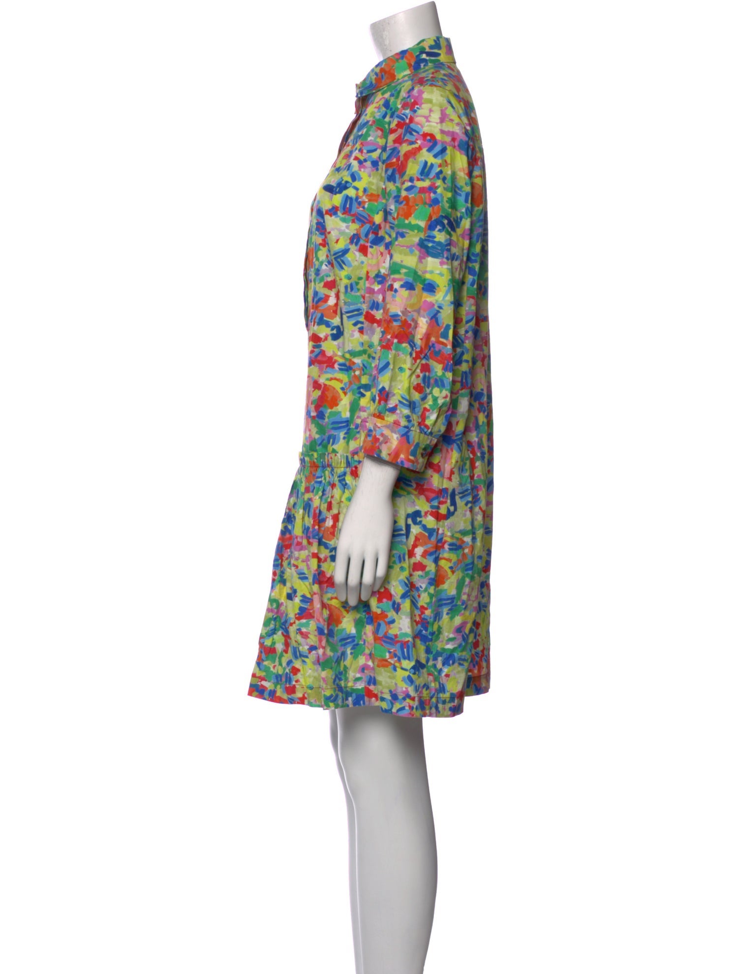 Saloni Printed Mini Dress