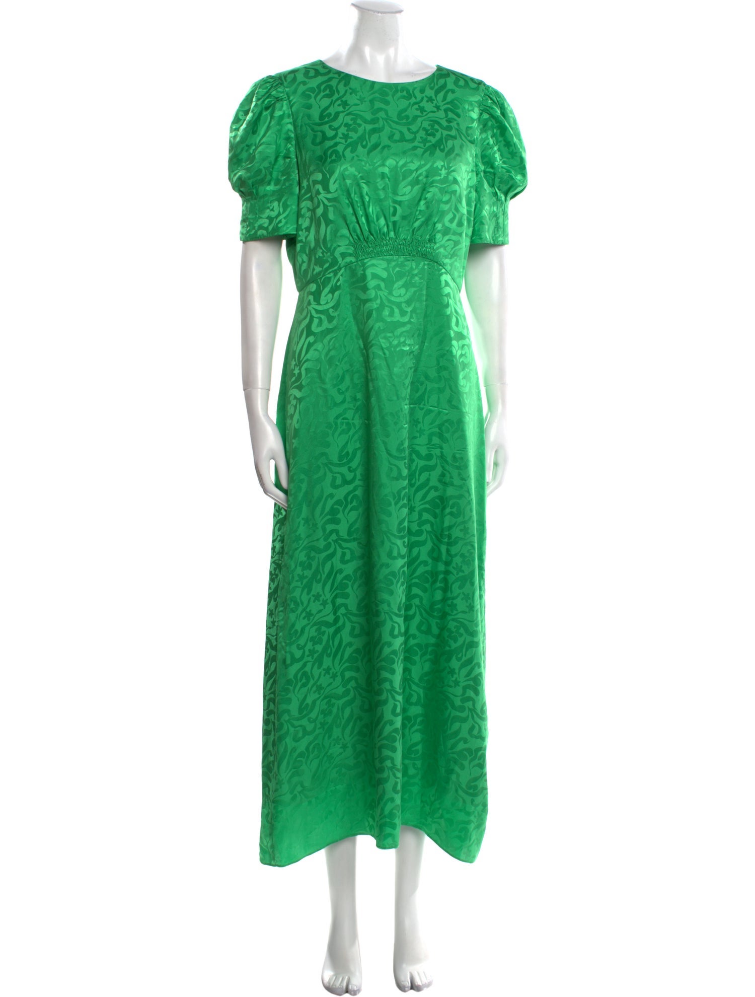 Saloni Silk Long Dress