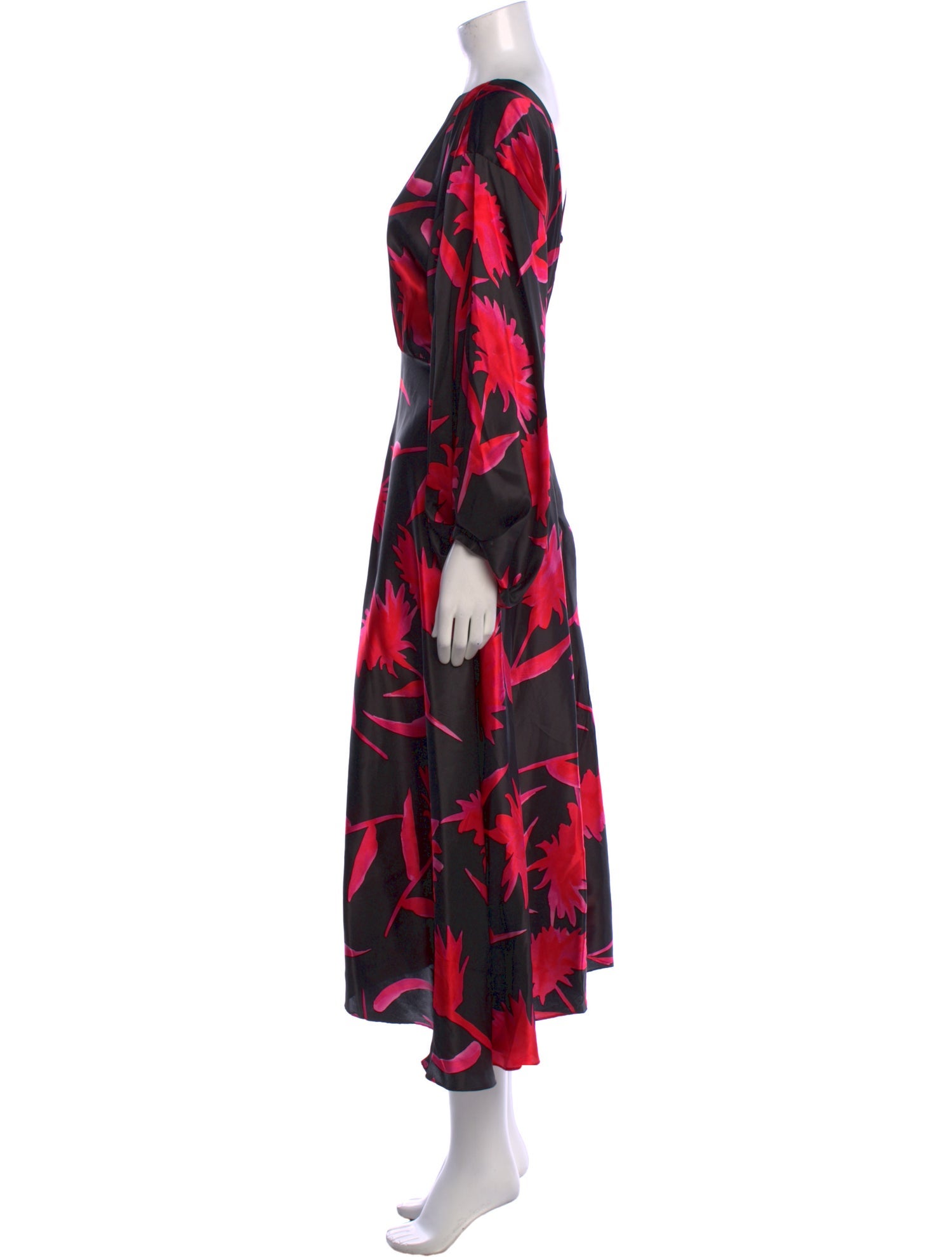 Saloni Silk Long Dress