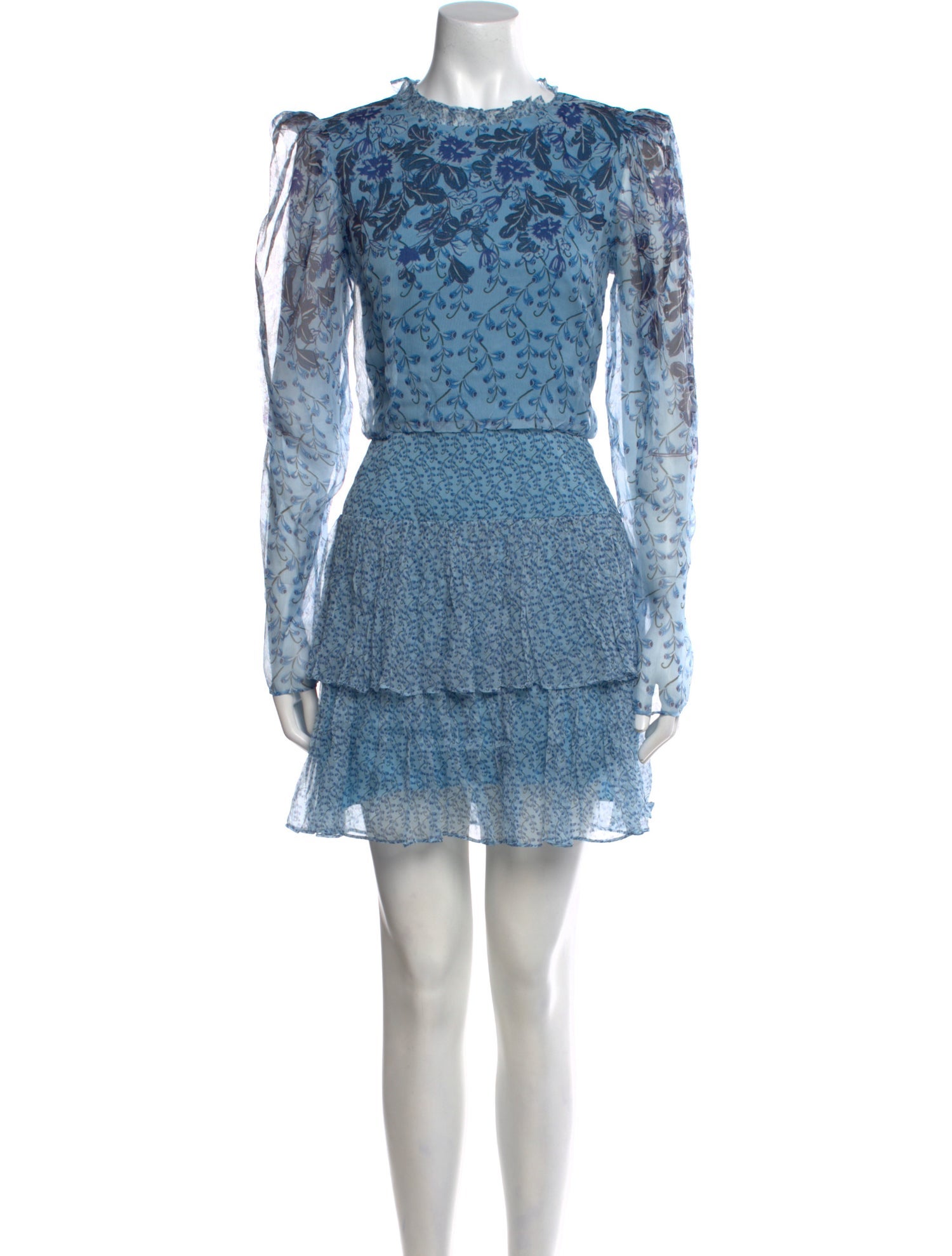 Saloni Silk Mini Dress w/ Tags