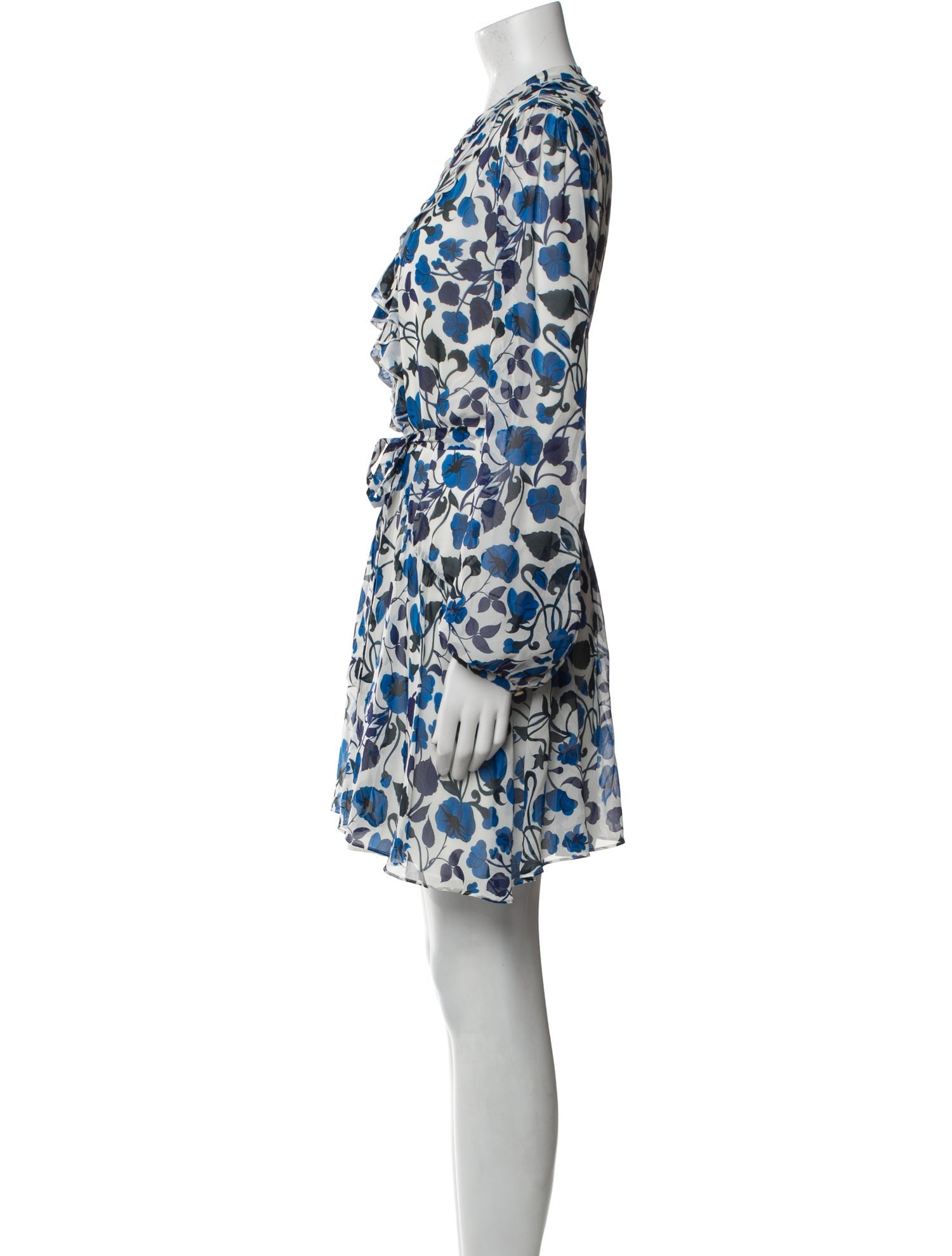 Saloni Silk Mini Dress