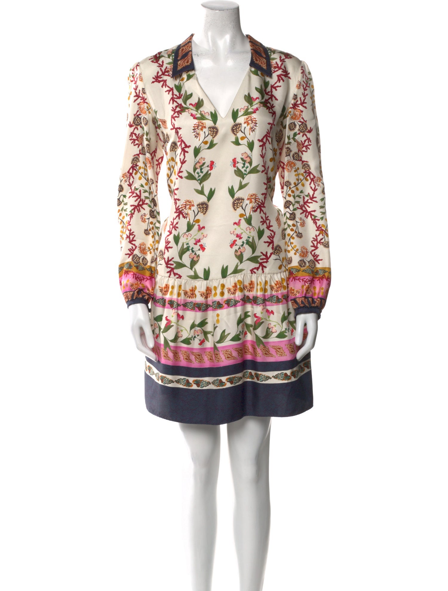 Saloni Silk Mini Dress