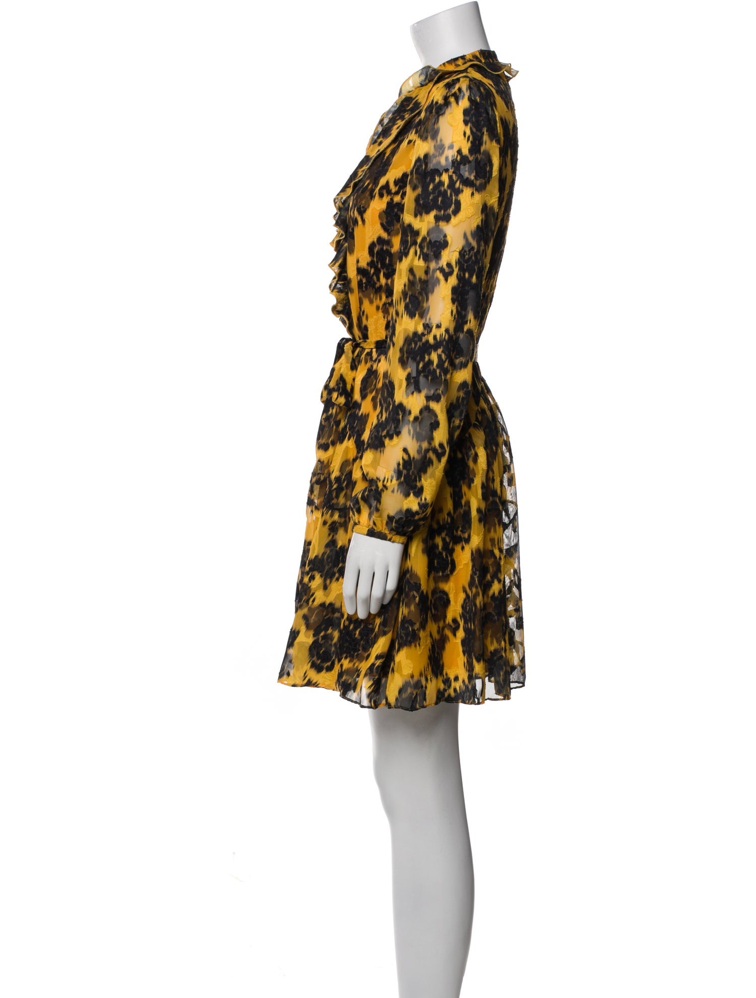 Saloni Printed Knee-Length Dress