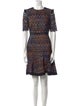 Saloni Printed Knee-Length Dress