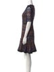 Saloni Printed Knee-Length Dress
