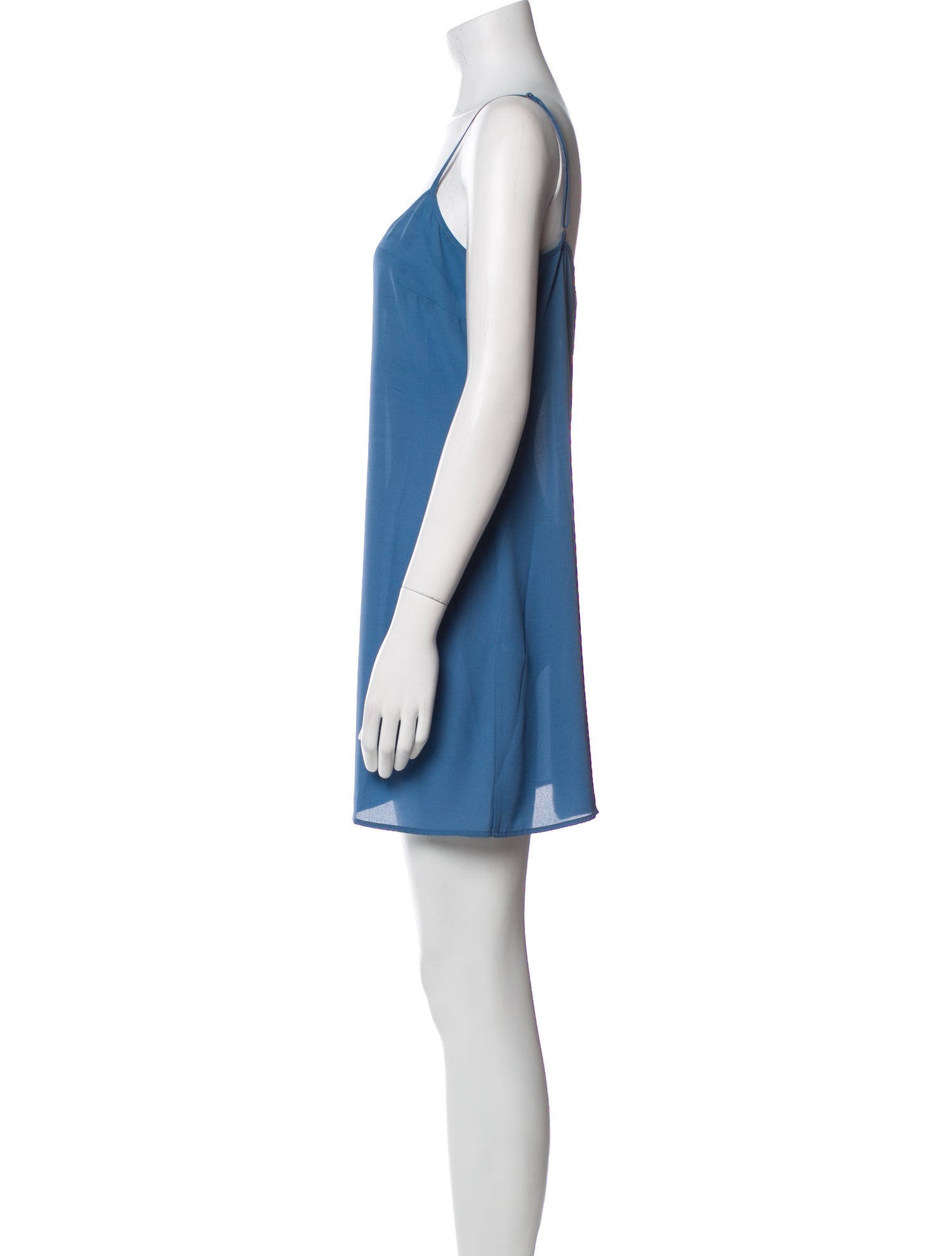 Saloni V-Neck Mini Dress