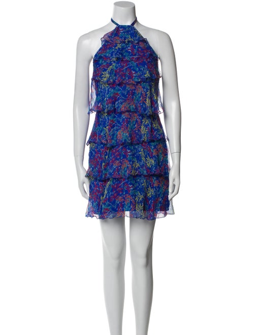 Saloni Silk Mini Dress