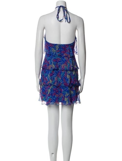 Saloni Silk Mini Dress