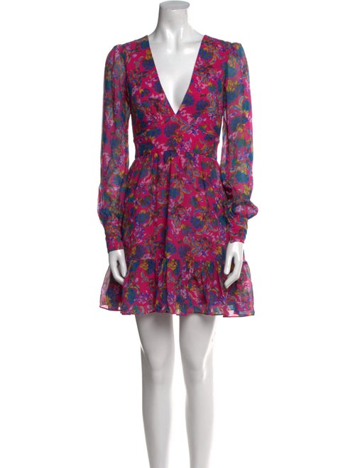 Saloni Silk Mini Dress