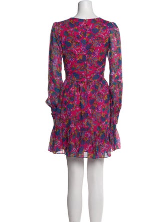 Saloni Silk Mini Dress