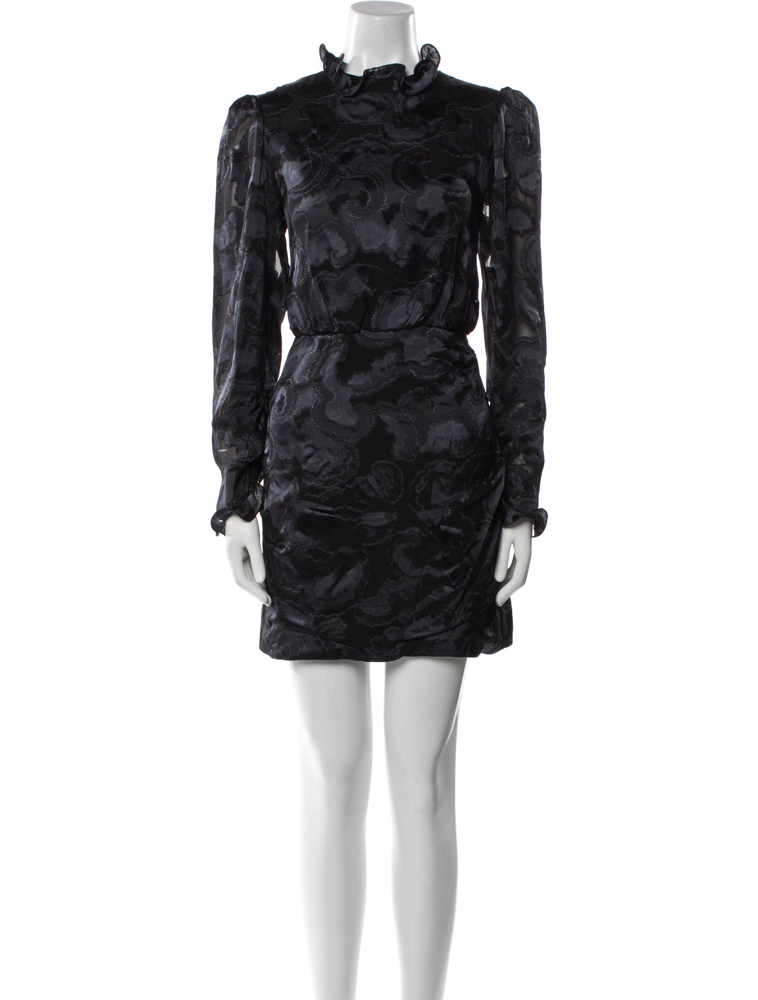 Saloni Printed Mini Dress