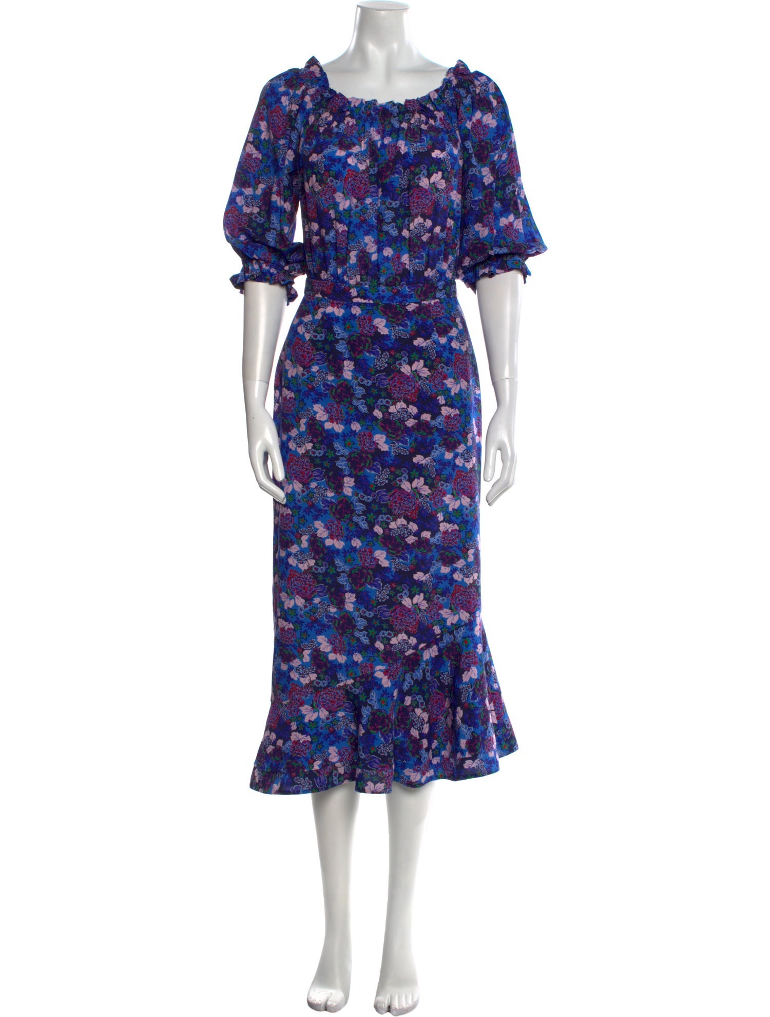 Saloni Silk Long Dress