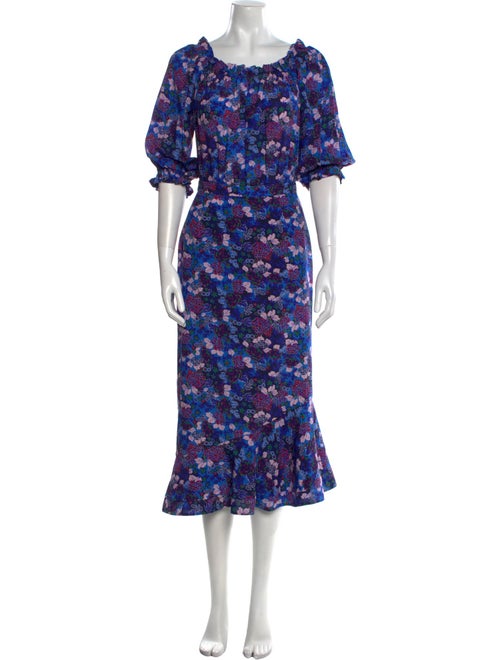 Saloni Silk Long Dress