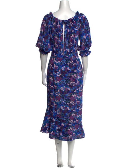 Saloni Silk Long Dress