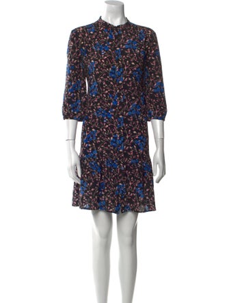 Saloni Silk Mini Dress