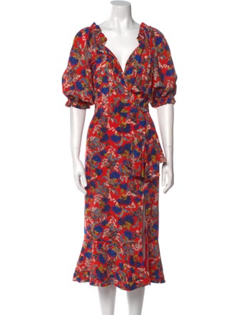 Saloni Silk Long Dress