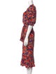 Saloni Silk Long Dress