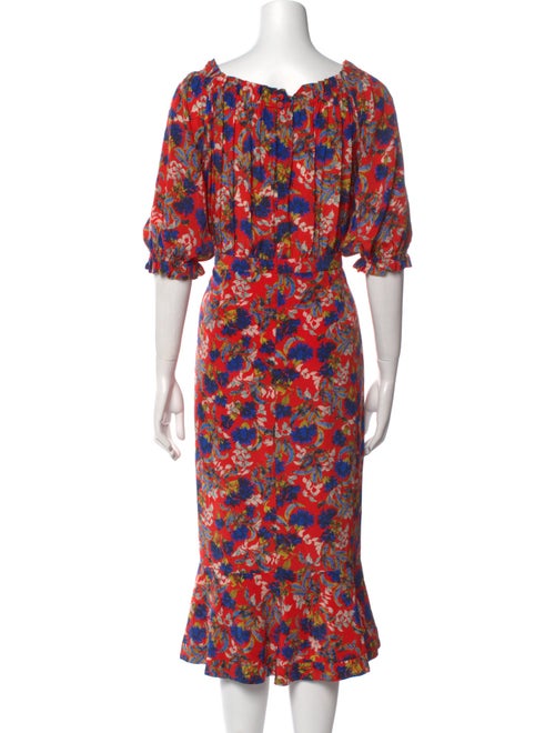 Saloni Silk Long Dress