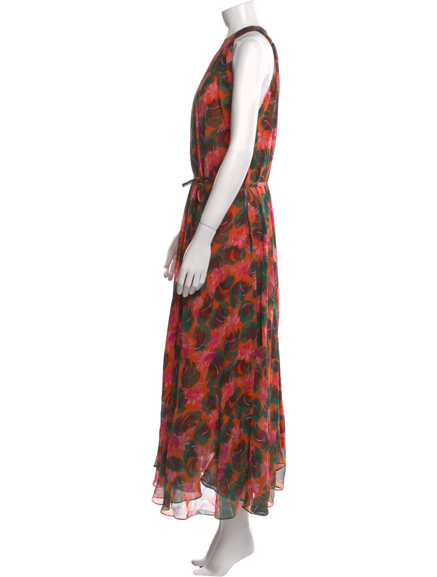Saloni Silk Long Dress w/ Tags