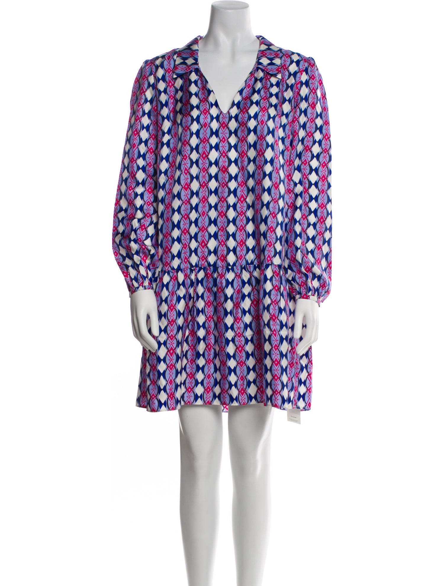 Saloni Silk Mini Dress