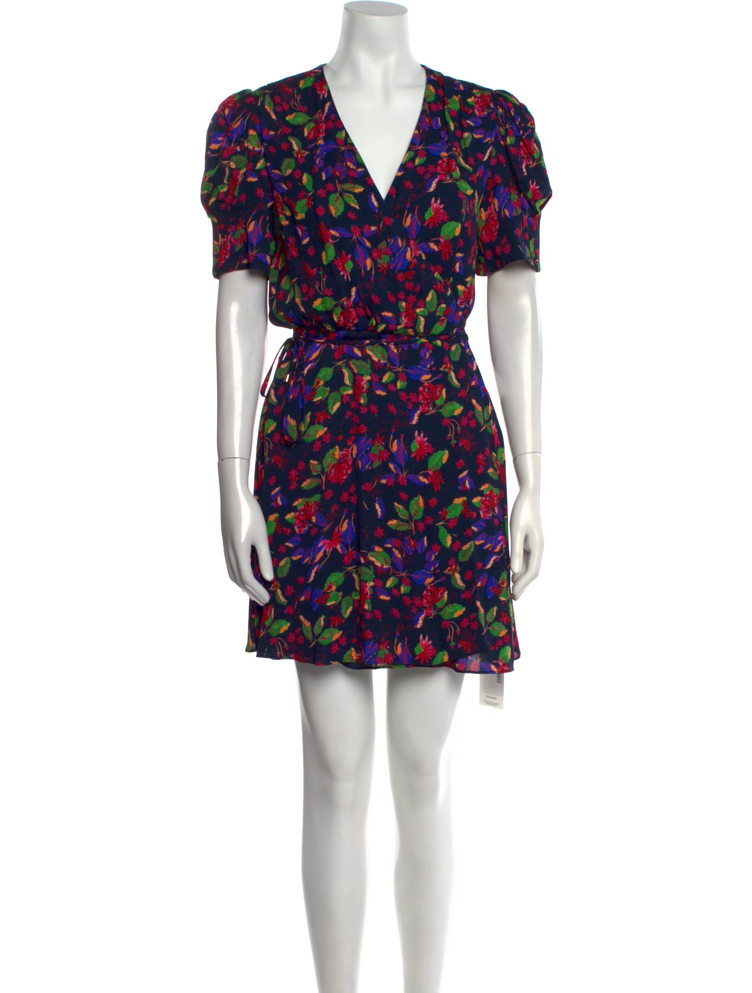 Saloni Printed Mini Dress