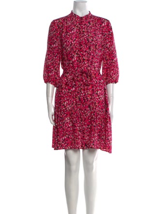 Saloni Silk Knee-Length Dress