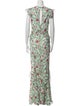 Saloni Silk Long Dress
