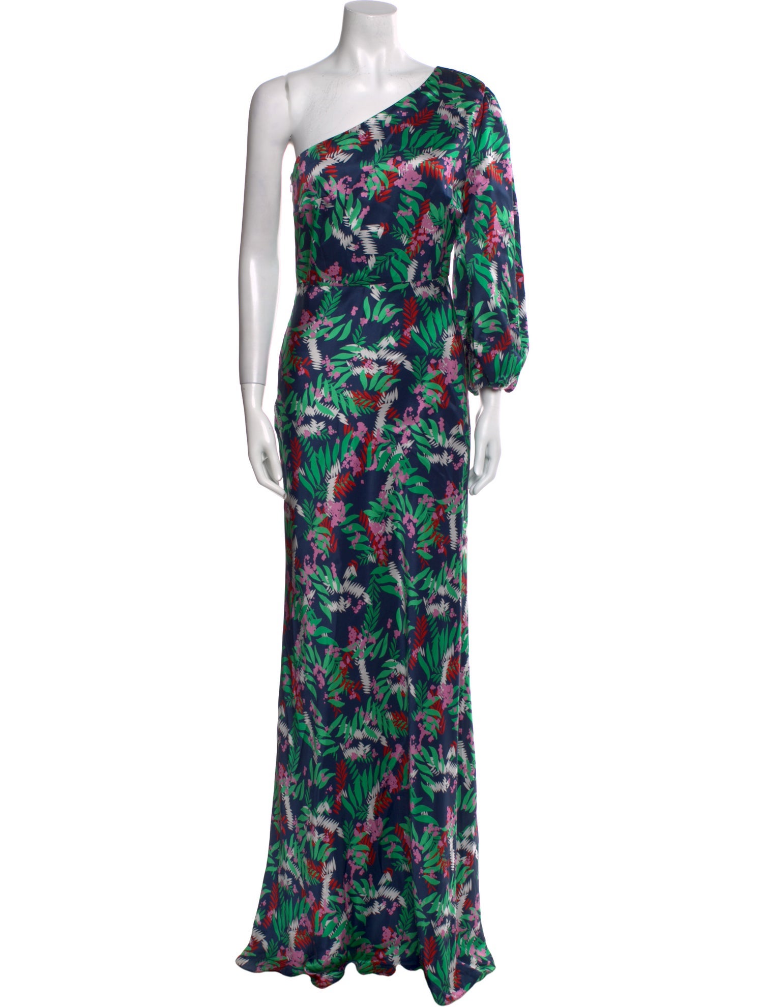 Saloni Silk Long Dress