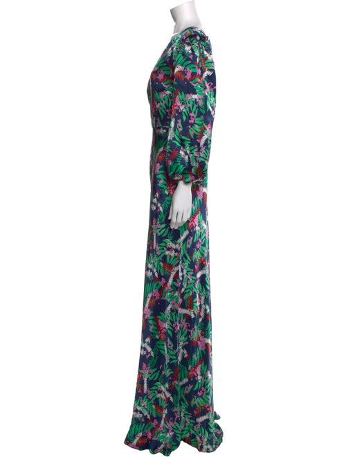 Saloni Silk Long Dress