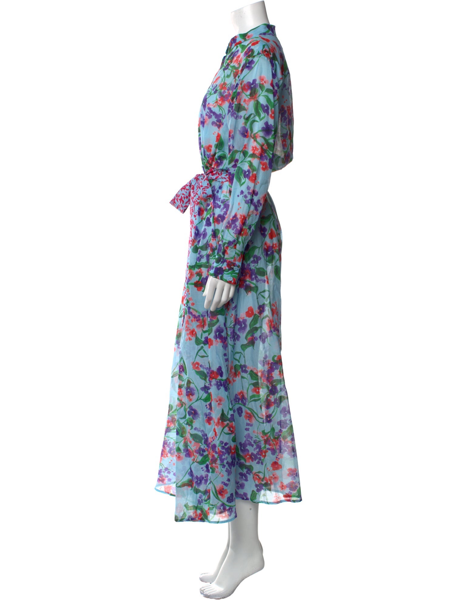 Saloni Silk Long Dress