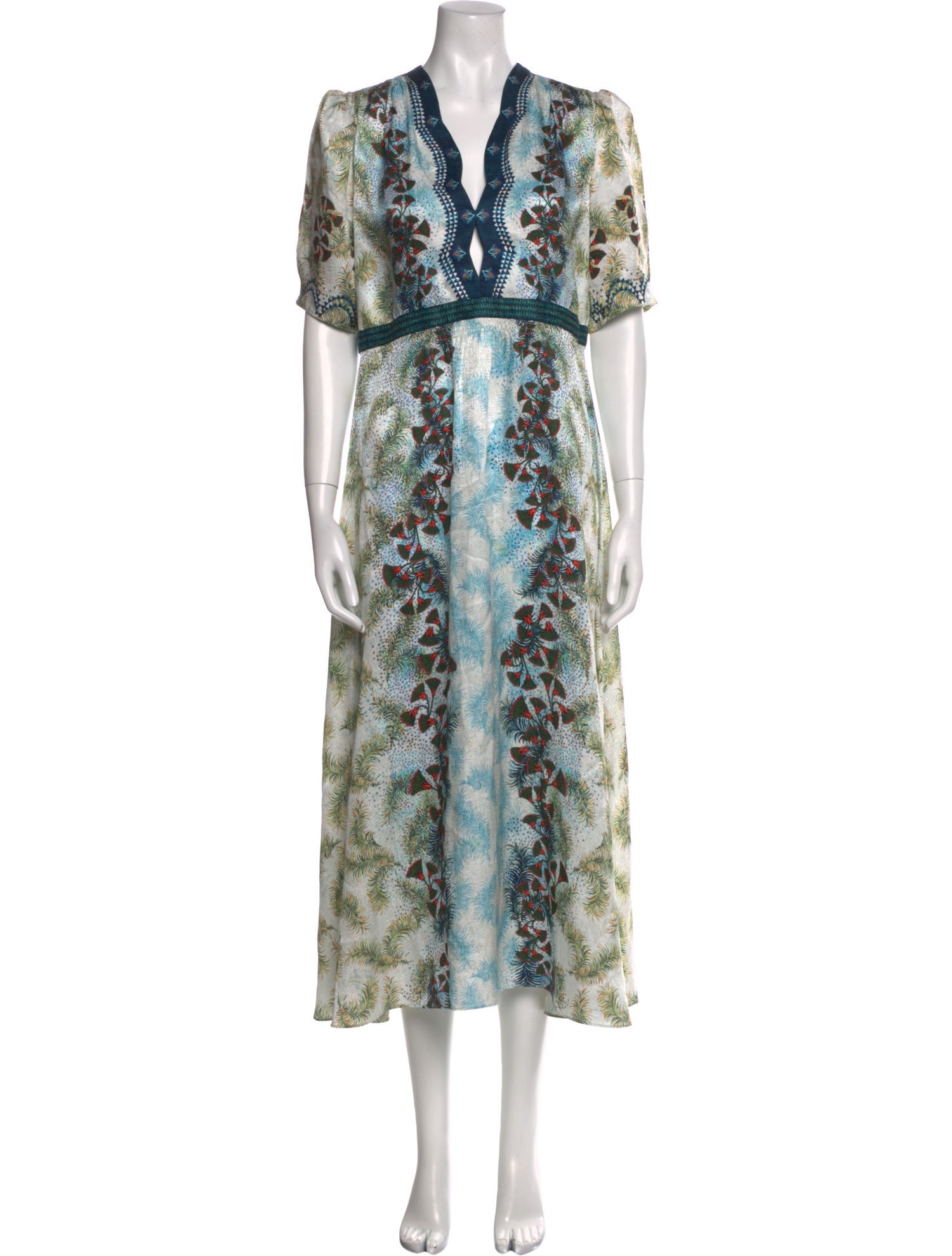 Saloni Silk Long Dress