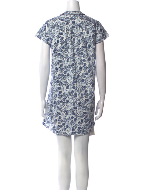 Saloni Floral Print Mini Dress
