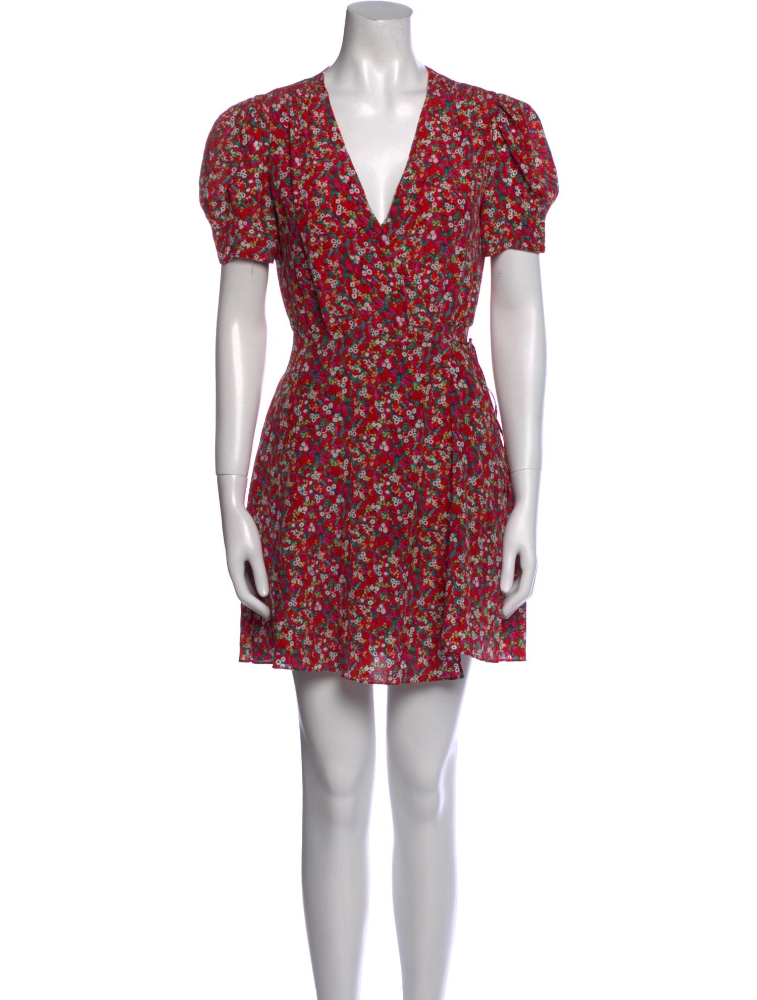 Saloni Silk Mini Dress