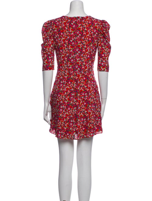 Saloni Silk Mini Dress