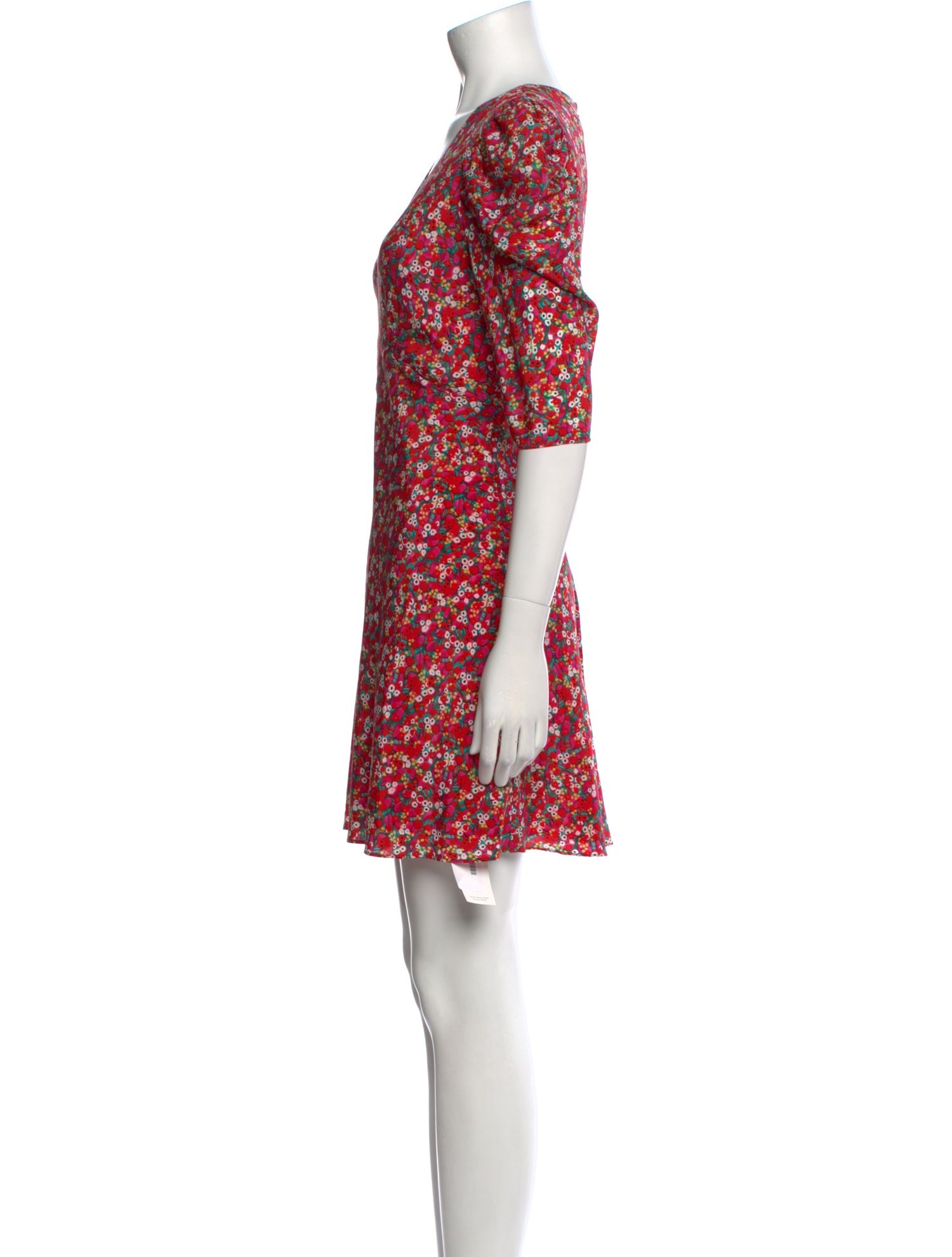 Saloni Silk Mini Dress