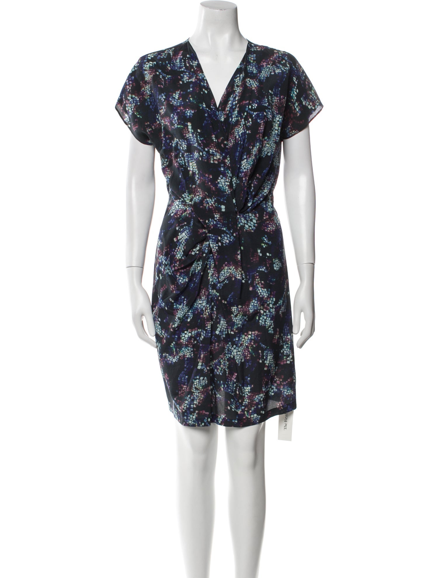 Saloni Silk Mini Dress