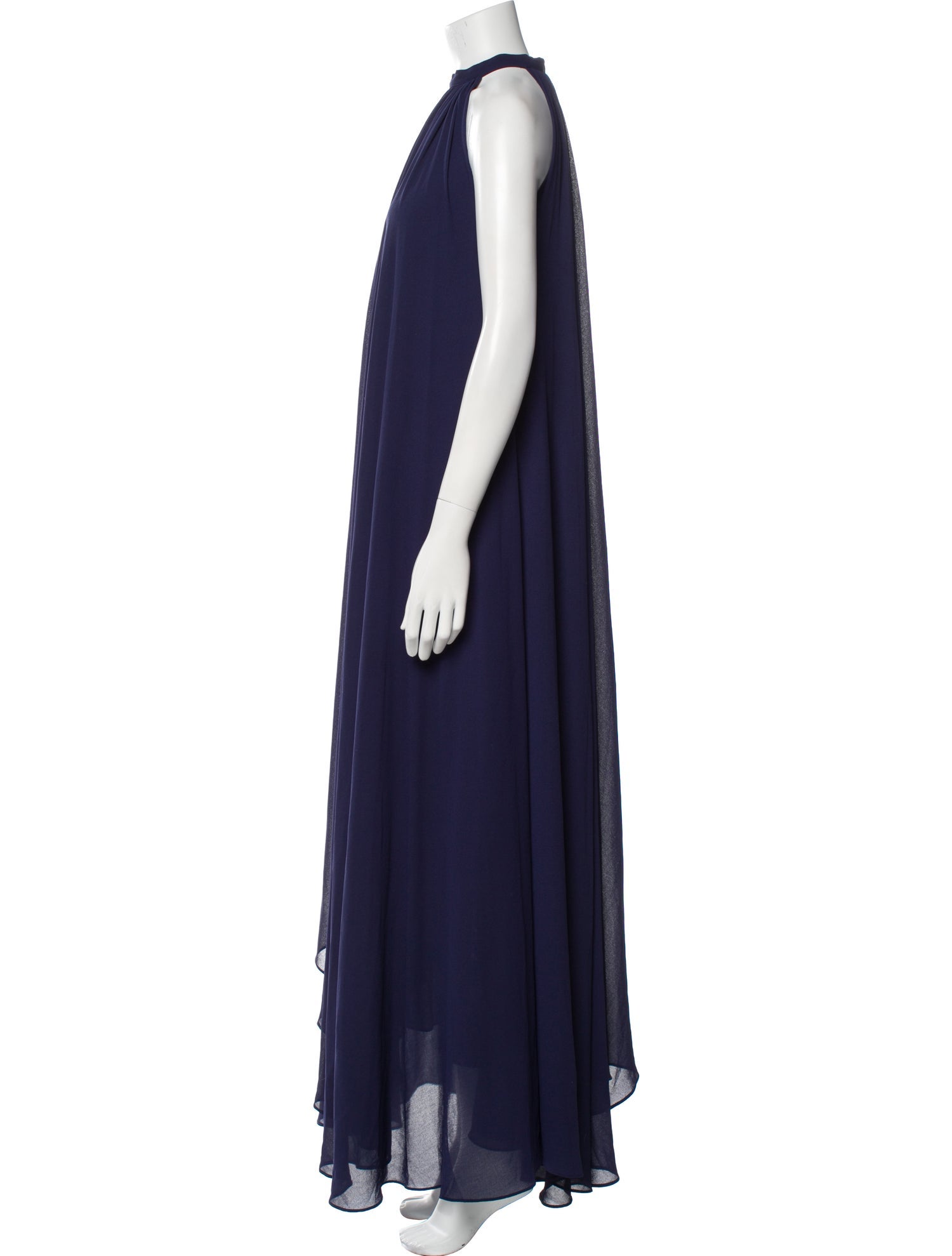 Saloni Halterneck Long Dress