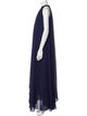 Saloni Halterneck Long Dress