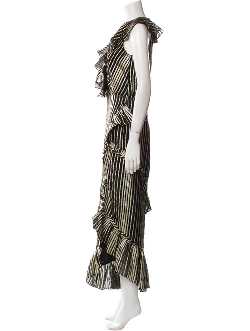 Saloni Printed Long Dress