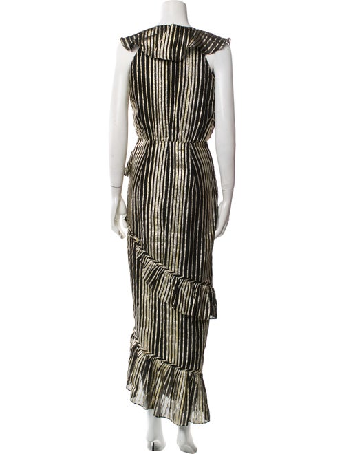 Saloni Printed Long Dress