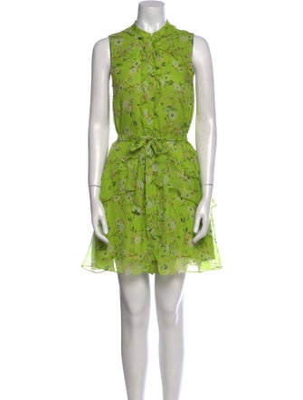 Saloni Silk Mini Dress