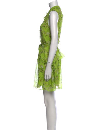 Saloni Silk Mini Dress