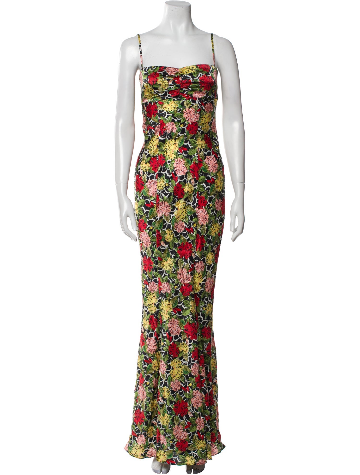 Saloni Silk Long Dress w/ Tags