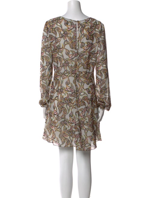 Saloni Printed Mini Dress