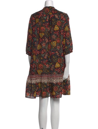 Saloni Silk Knee-Length Dress
