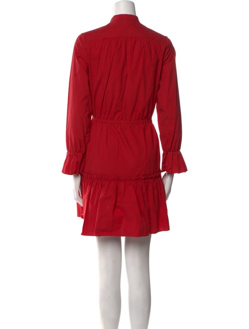 Saloni Mock Neck Mini Dress