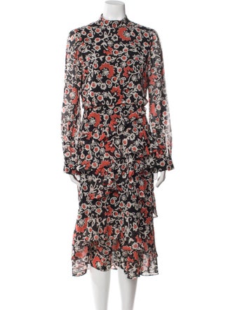 Saloni Silk Long Dress