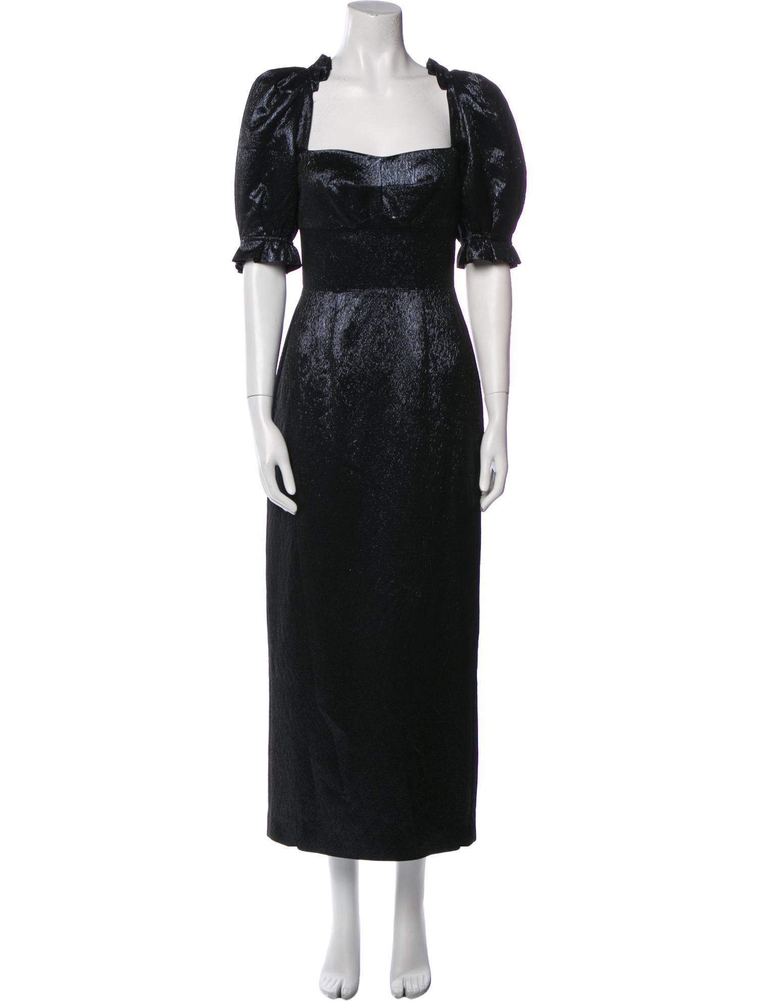 Saloni Printed Long Dress